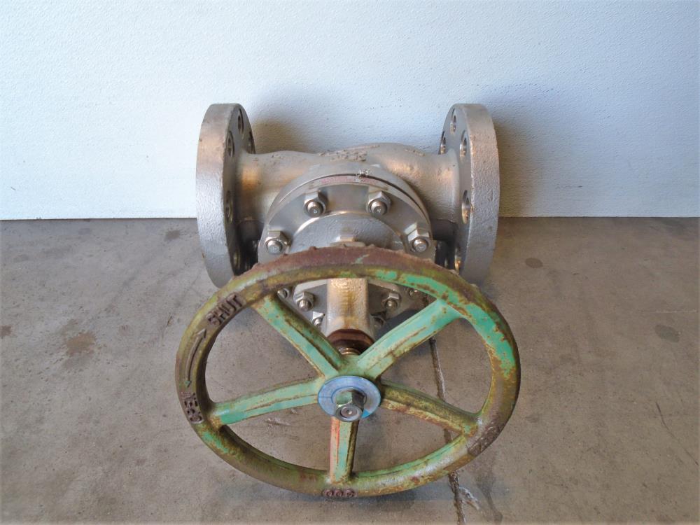 Kitz 4" 300# CF8M Globe Valve, Fig# 300UPAM-GRF